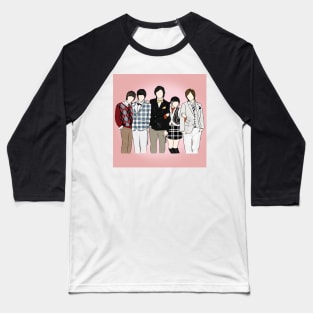 Boys Over Flower Korean Drama Baseball T-Shirt